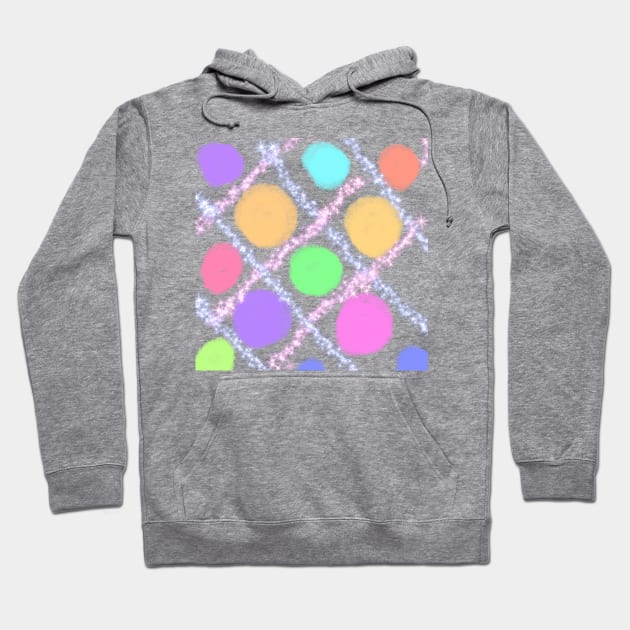 Colorful watercolor abstract art design Hoodie by Simplecooldesignss